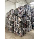 APPROX 211 BALES (9495KG) RECYCLABLE WASTE TEXTILES, understood to comprise: Three bale x 45kg