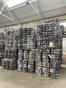 APPROX 210 BALES (9450KG) RECYCLABLE WASTE TEXTILES, understood to comprise: One bale x 45kg Adult