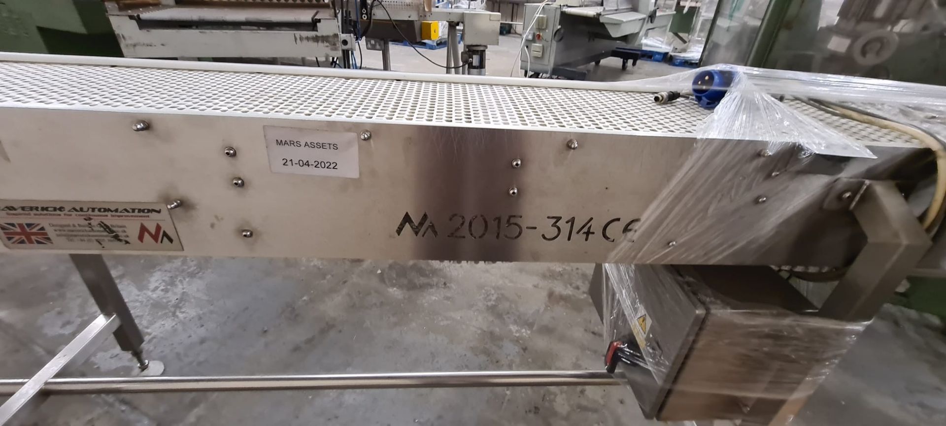 Maverick Conveyor, year of manufacture 2015, 5400l x 280w, buyers responsibility to load, lot - Image 4 of 4
