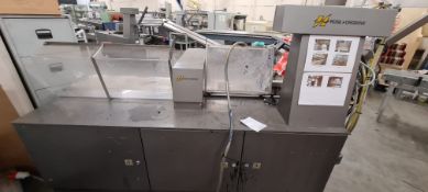 Rose Forgrove Flowpak 605 Flow Wrapper, serial no. 50387, year of manufacture 1996, 415V, 4200l x