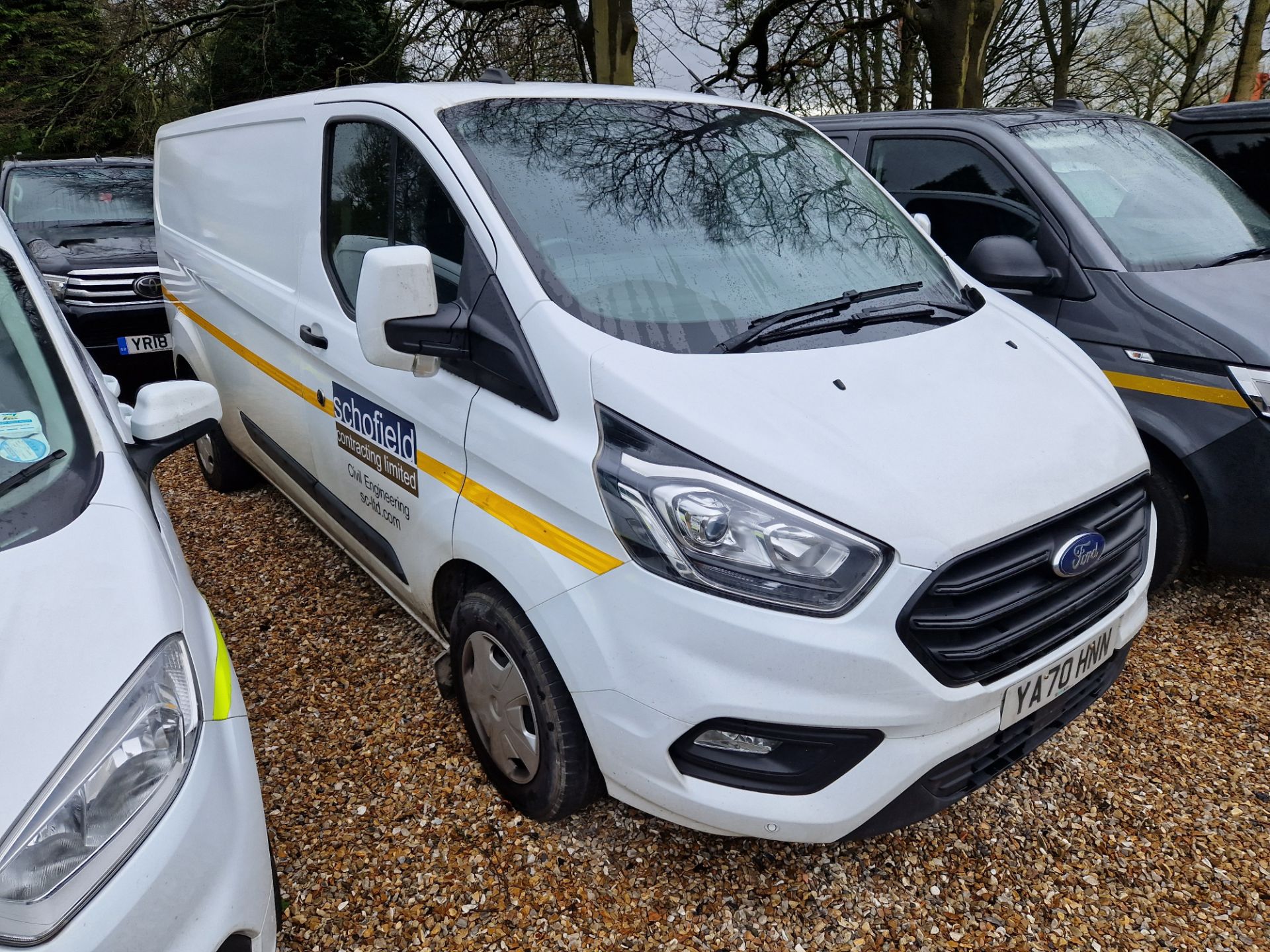 Ford Transit Custom 300 L2 2.0 EcoBlue 130ps Low Roof Trend Diesel FWD Van, Registration No. YA70 - Image 2 of 6