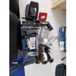 Quantity of Various Office Equipment, including Hole Punches, Staplers, etc Please read the