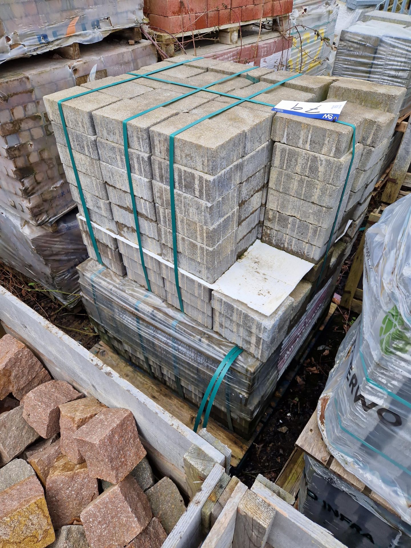 One Pallet of Paving Blocks, Approx 240x180x60mm Please read the following important notes:- ***