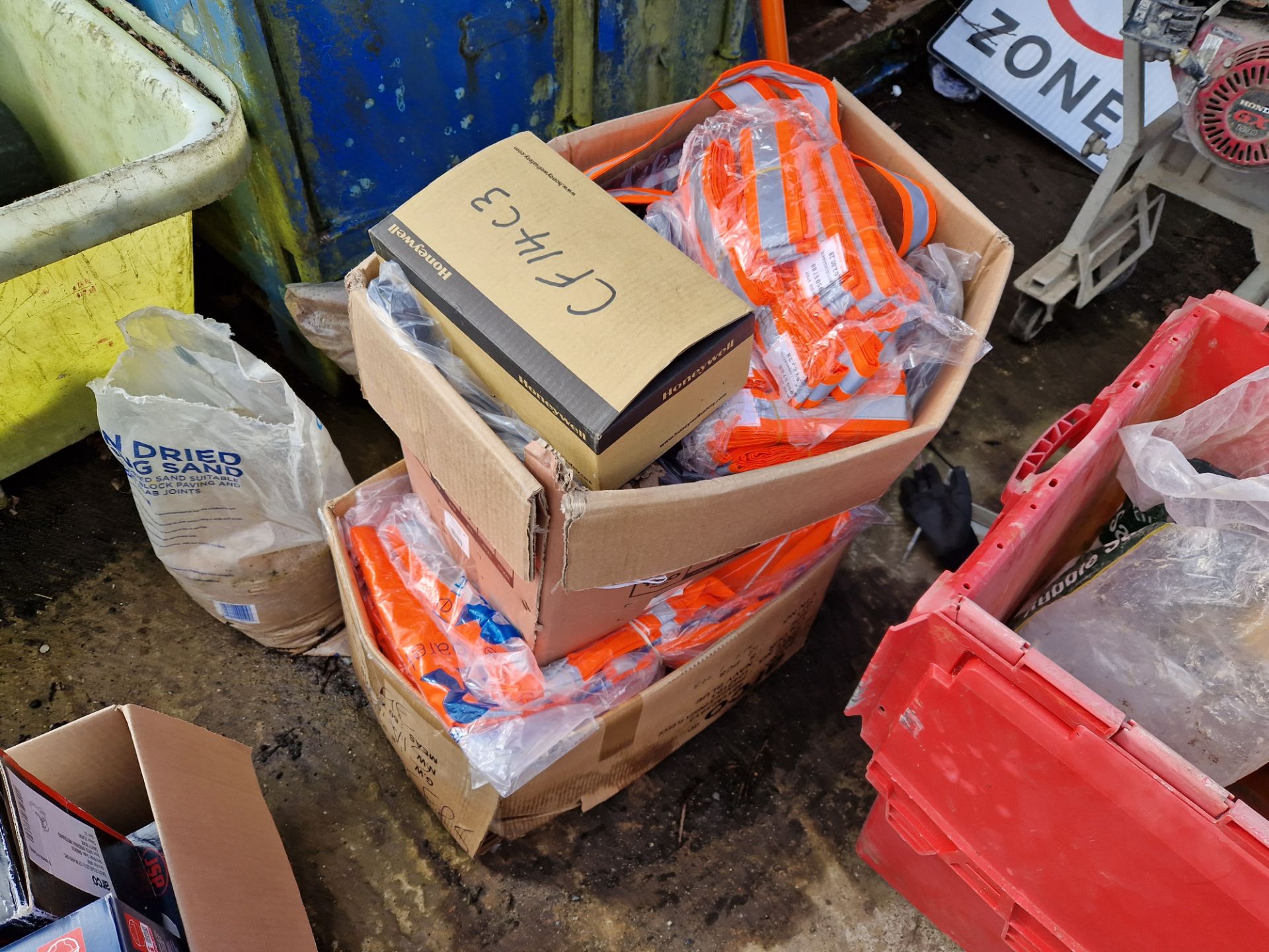 Quantity of PPE Equipment, including Hard Hats, Goggles, Hi-Vis Jackets and Trousers, Gloves, etc