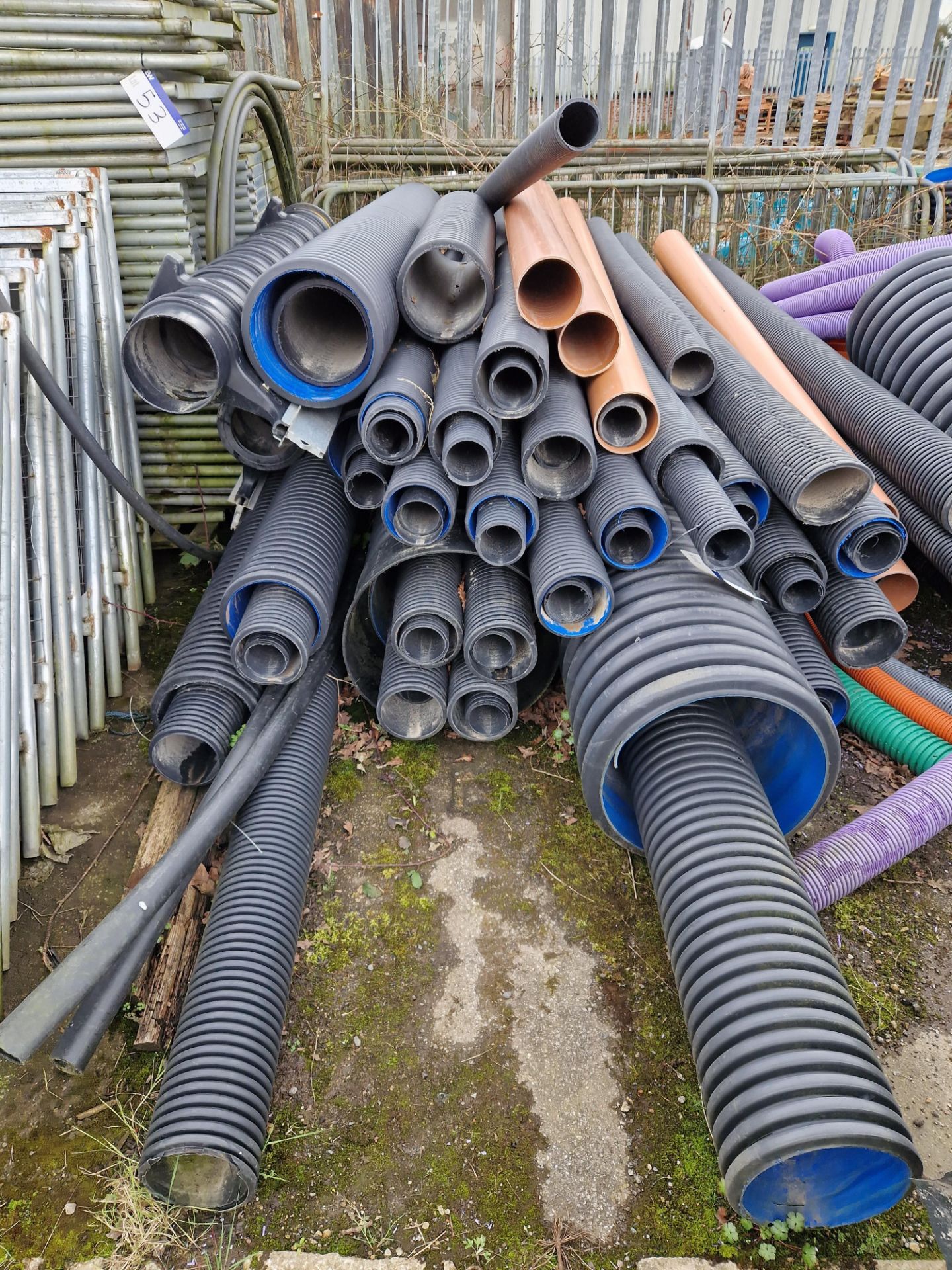 Large Quantity of Various Pipe and Conduit Pipe Please read the following important notes:- *** - Image 2 of 6