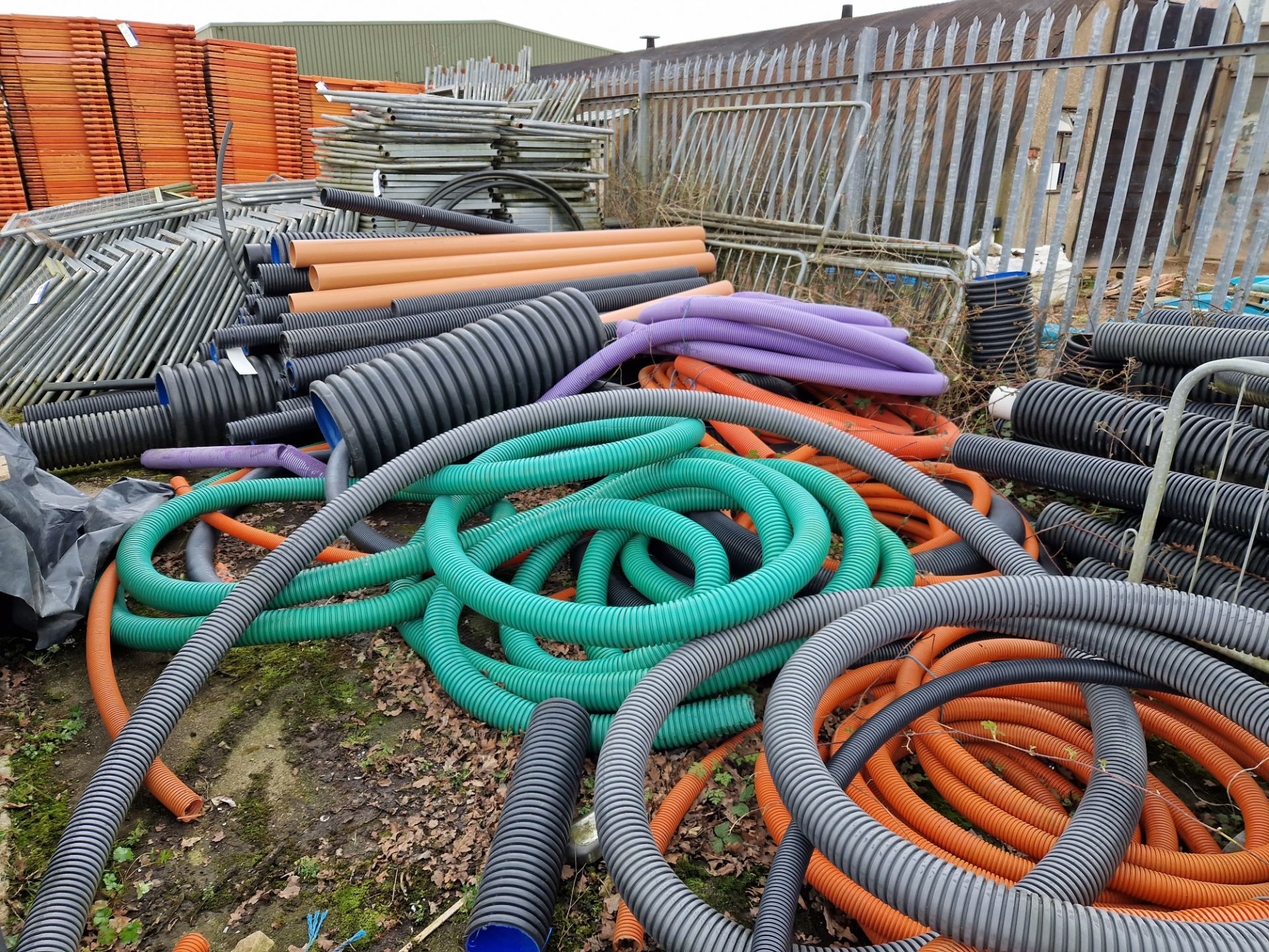 Large Quantity of Various Pipe and Conduit Pipe Please read the following important notes:- *** - Image 6 of 6