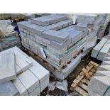 Two Pallets of Paving Slabs, Approx. 300x200x80mm Please read the following important notes:- ***