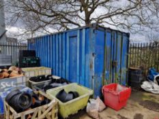 20ft Steel Container Please read the following important notes:- ***Overseas buyers - All lots are