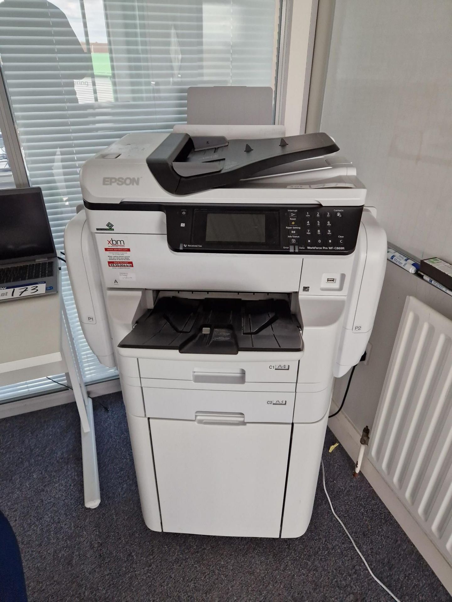 Epson PrecisionCore Workforce Pro WF-C869R Multifunctional Printer Please read the following