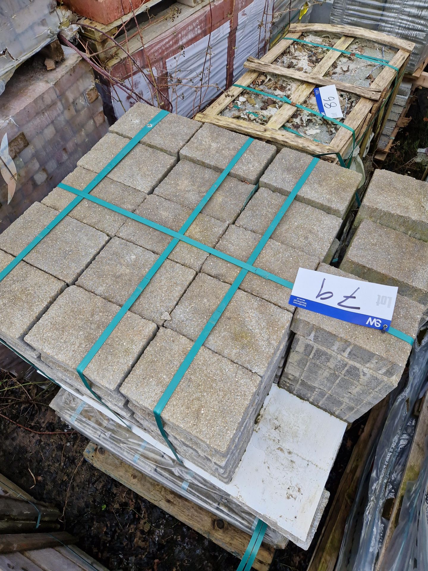One Pallet of Paving Blocks, Approx 240x180x60mm Please read the following important notes:- *** - Image 2 of 2