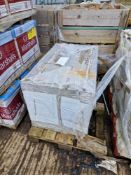 One Pallet of Conservation X Textured Charcoal Coloured Blocks, Approx. 600x600x50mm Please read the