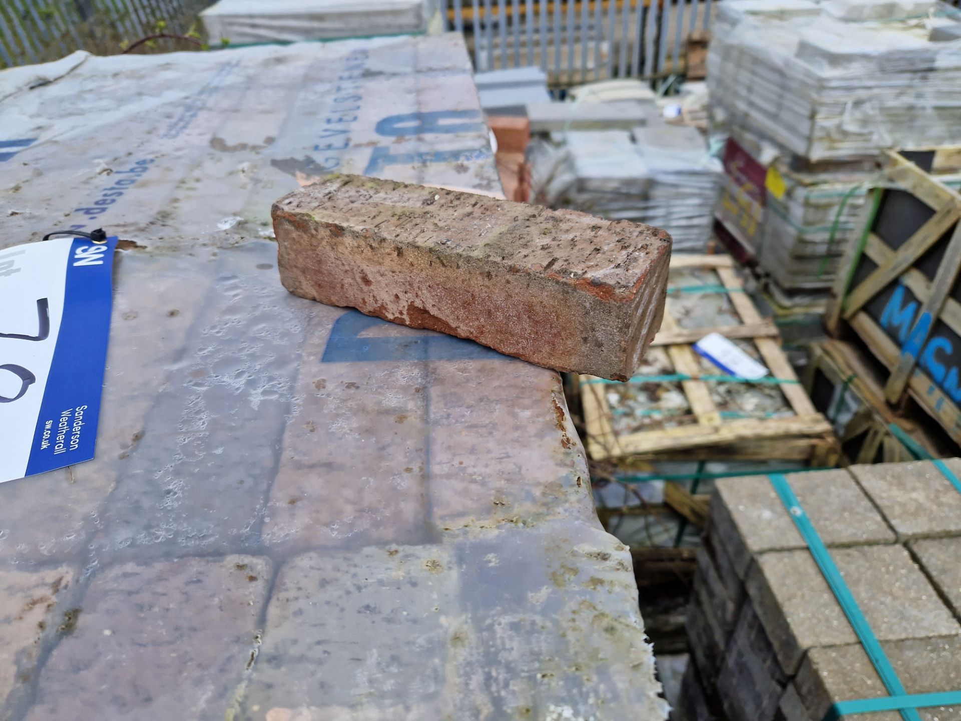 Three Pallets of Bricks, Approx. 200x60x45mm Please read the following important notes:- ***Overseas - Image 2 of 2