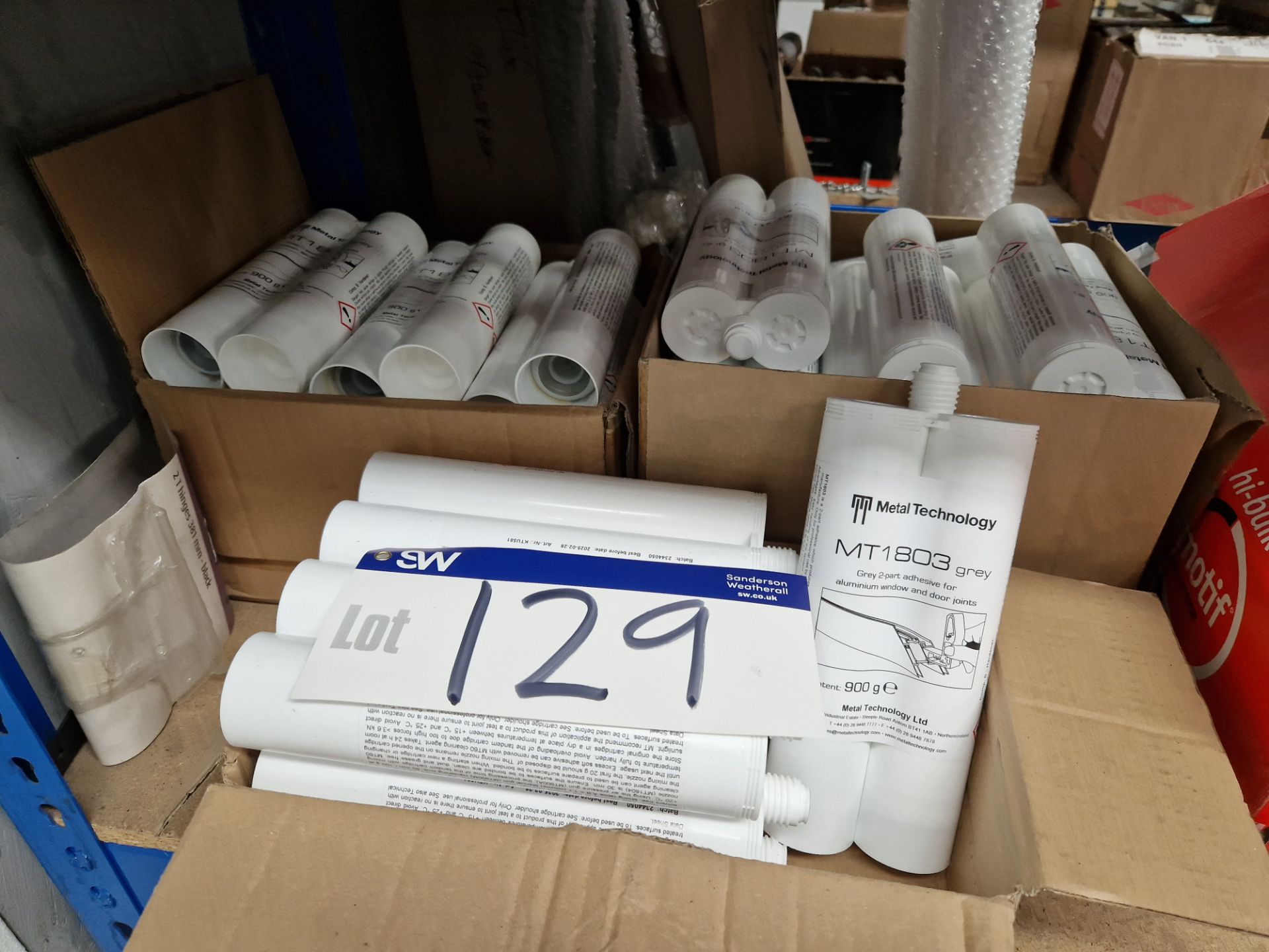 Quantity of Metal Technology MT1803 Grey 2 Part Adhesive and Nozzles Please read the following