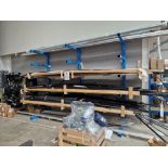 Six Tier Steel Framed Cantilever Stock Rack, Approx. 3.7m x 1.1m x 3m (Reserve Removal until