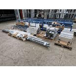 Quantity of Various Lengths of Plastic and Aluminium Profile, as set out on five pallets Please read