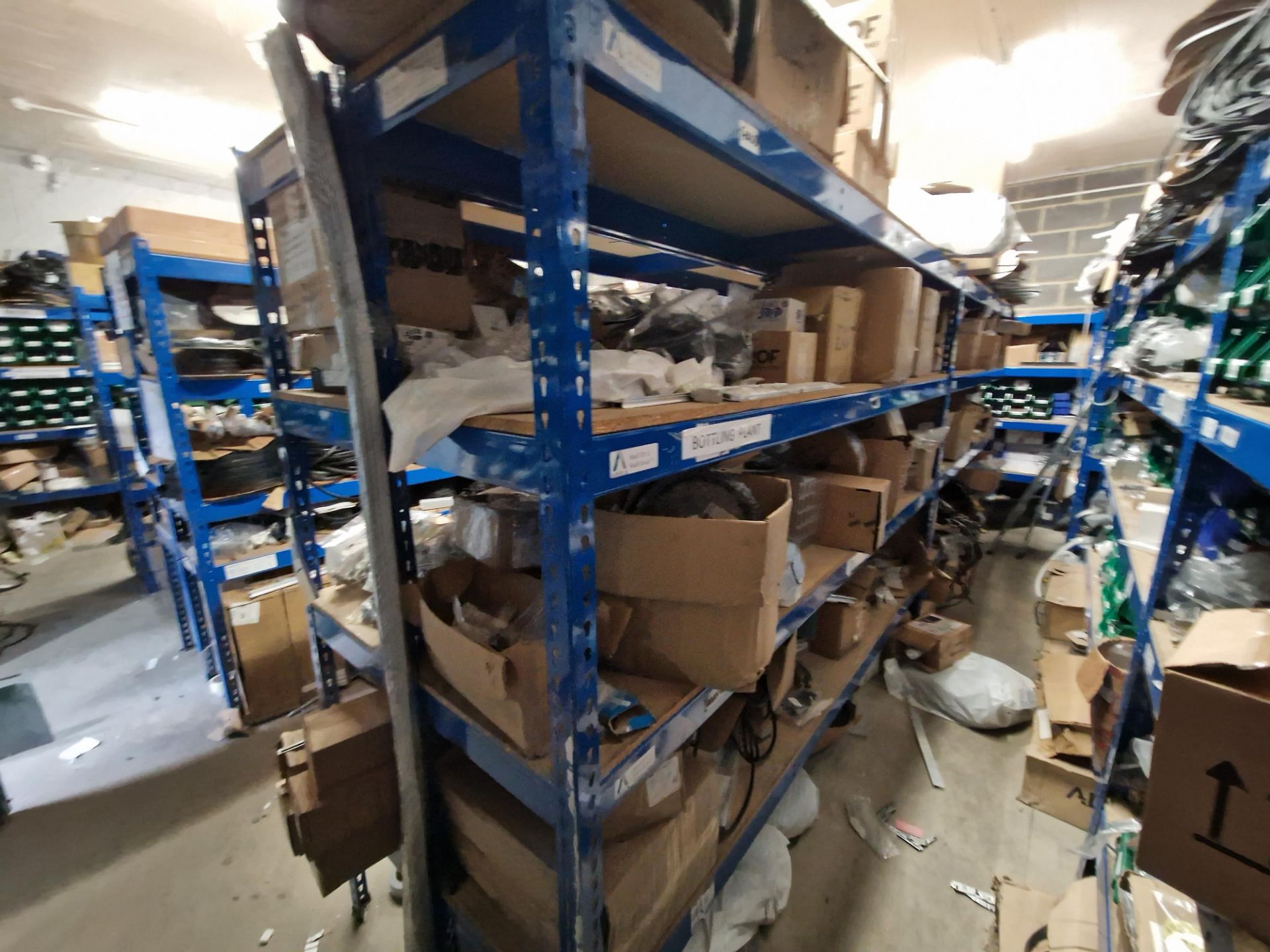 Four Bays of 4 Tier Boltless Steel Shelving, Approx. 2.5m x 0.5m x 2m (Reserve Removal until - Image 2 of 2