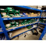 Contents to One Bay of Shelving, including Aluminium Profile, End Caps, Screws, Bolts, etc Please