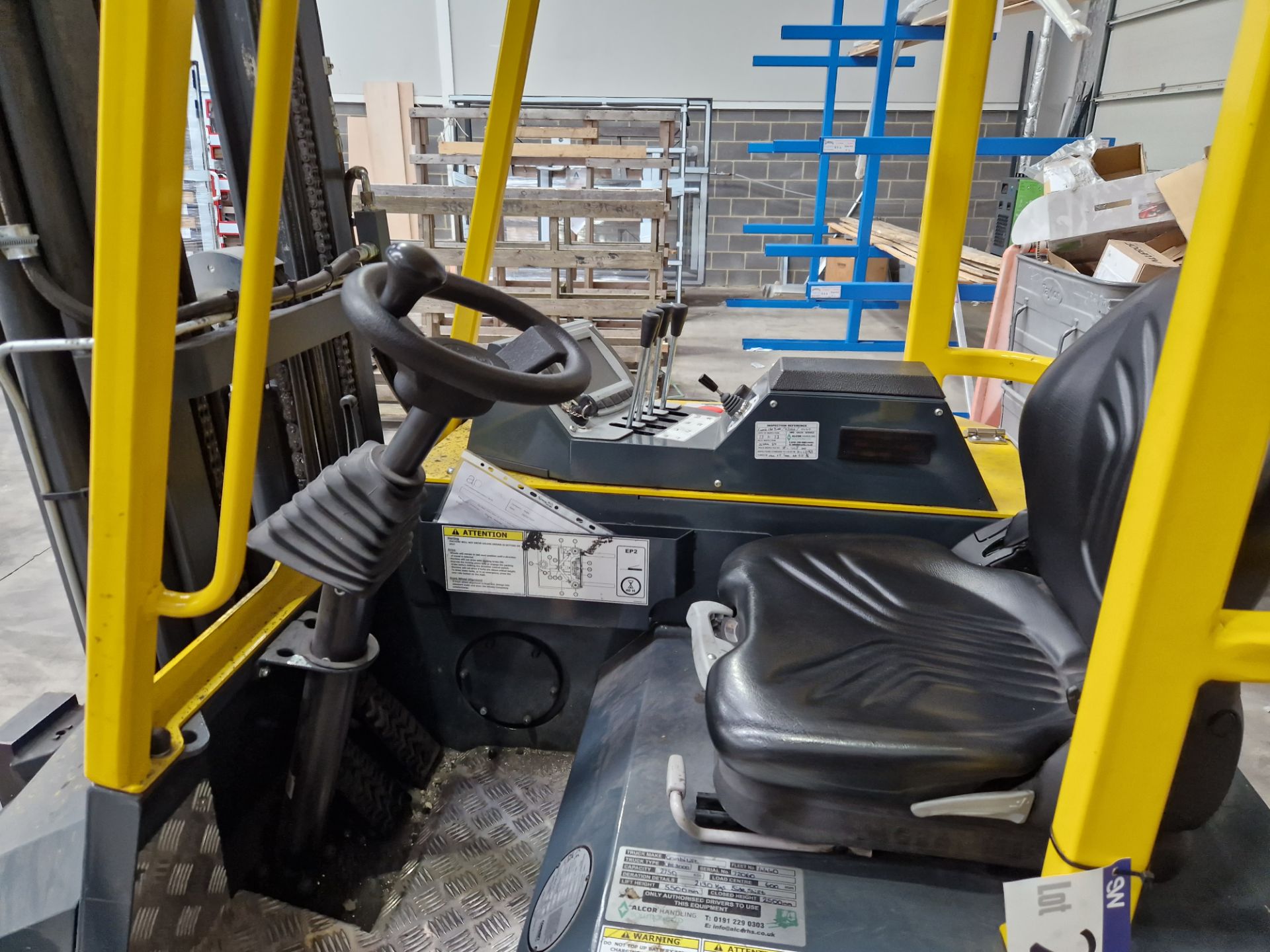 Combilift CBE3000 Electric Side Loader, Capacity 3,000kg, S/N. 72060, Year of Manufacture 2022, - Bild 4 aus 5