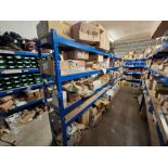 Five Bays of 4 Tier Boltless Steel Shelving, Approx. 2.5m x 0.5m x 2m (Reserve Removal until