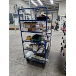 Five Tier Mobile Stock Racks, Approx. 1.2m x 0.8m x 1.8m Please read the following important notes:-