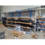 Large Quantity of Various Lengths of Plastic and Aluminium Profile, Longest Length Approx. 6.4m,