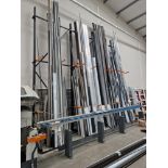 Adjustable Ten Section Steel Framed Profile Racks, Approx. 6.7m x 1.3m x 6m (Reserve Removal until