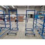 Two 4 Tier Double Sided Mobile Profile/Stock Racks, Approx. 1.3m x 0.8m x 2.2m Please read the