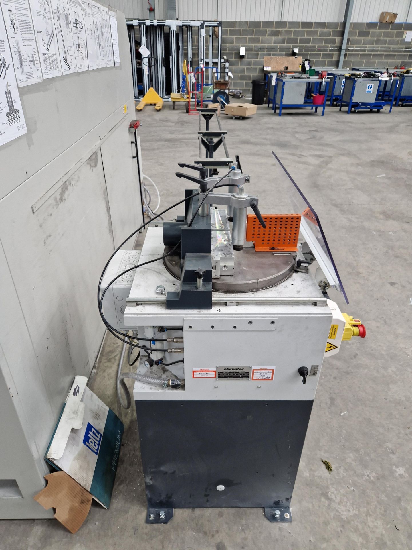 elumatec TS161/21 Upstroking Saw, Serial No. 161000020, Year of Manufacture 2019 with 3m - Image 2 of 4