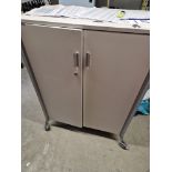 Double Door Mobile Cabinet Please read the following important notes:- ***Overseas buyers - All lots
