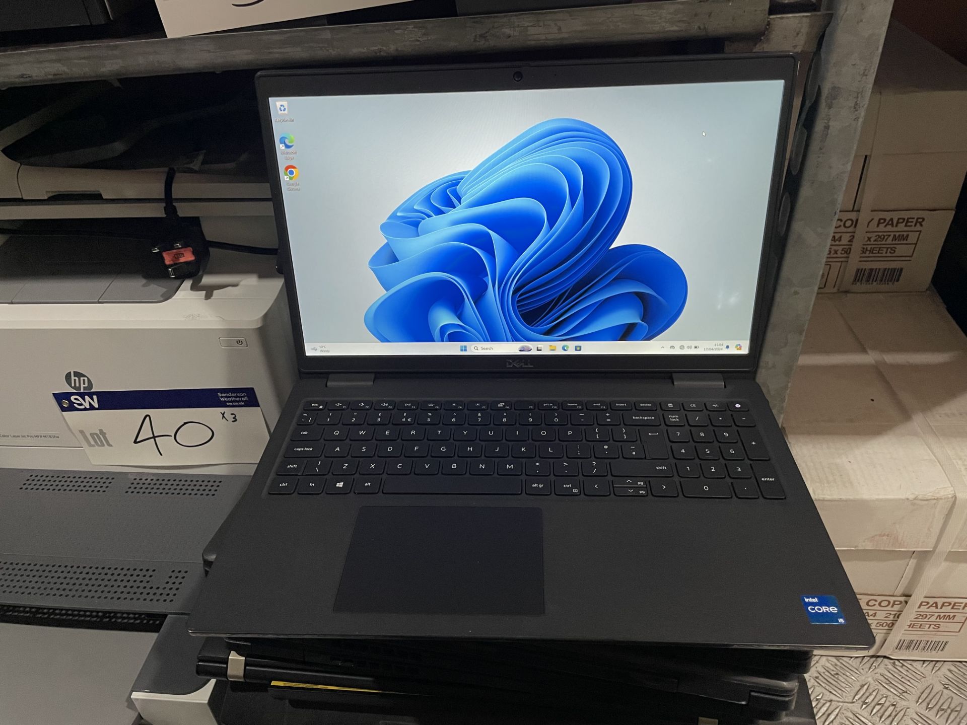 Dell Latitude 3520 Core i5 Laptop (Hard Drive Wiped) Please read the following important