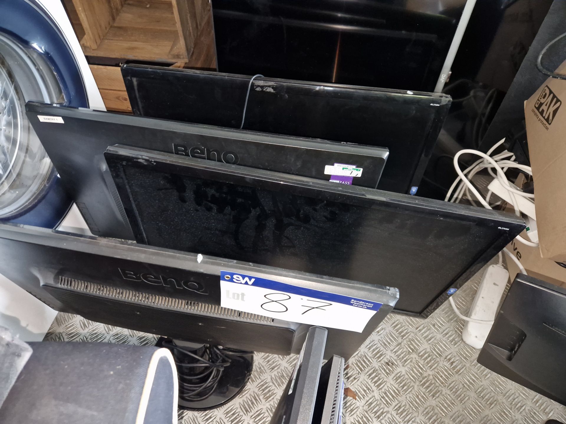 Four BenQ GL2760-T 27" Monitors Please read the following important notes:- ***Overseas buyers - All