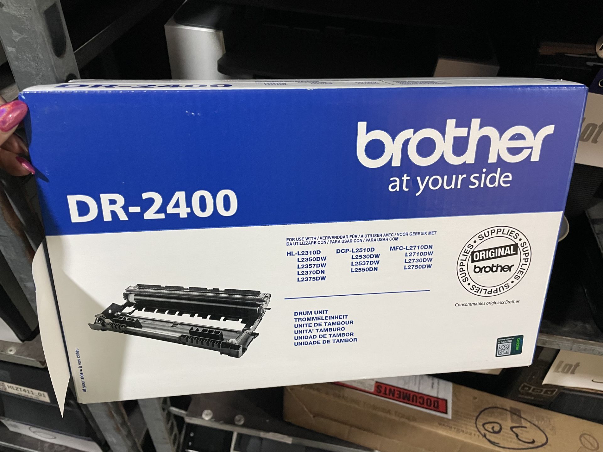 Brother DR-2400 and Toshiba T-FC505E-M Toner Cartridges Please read the following important