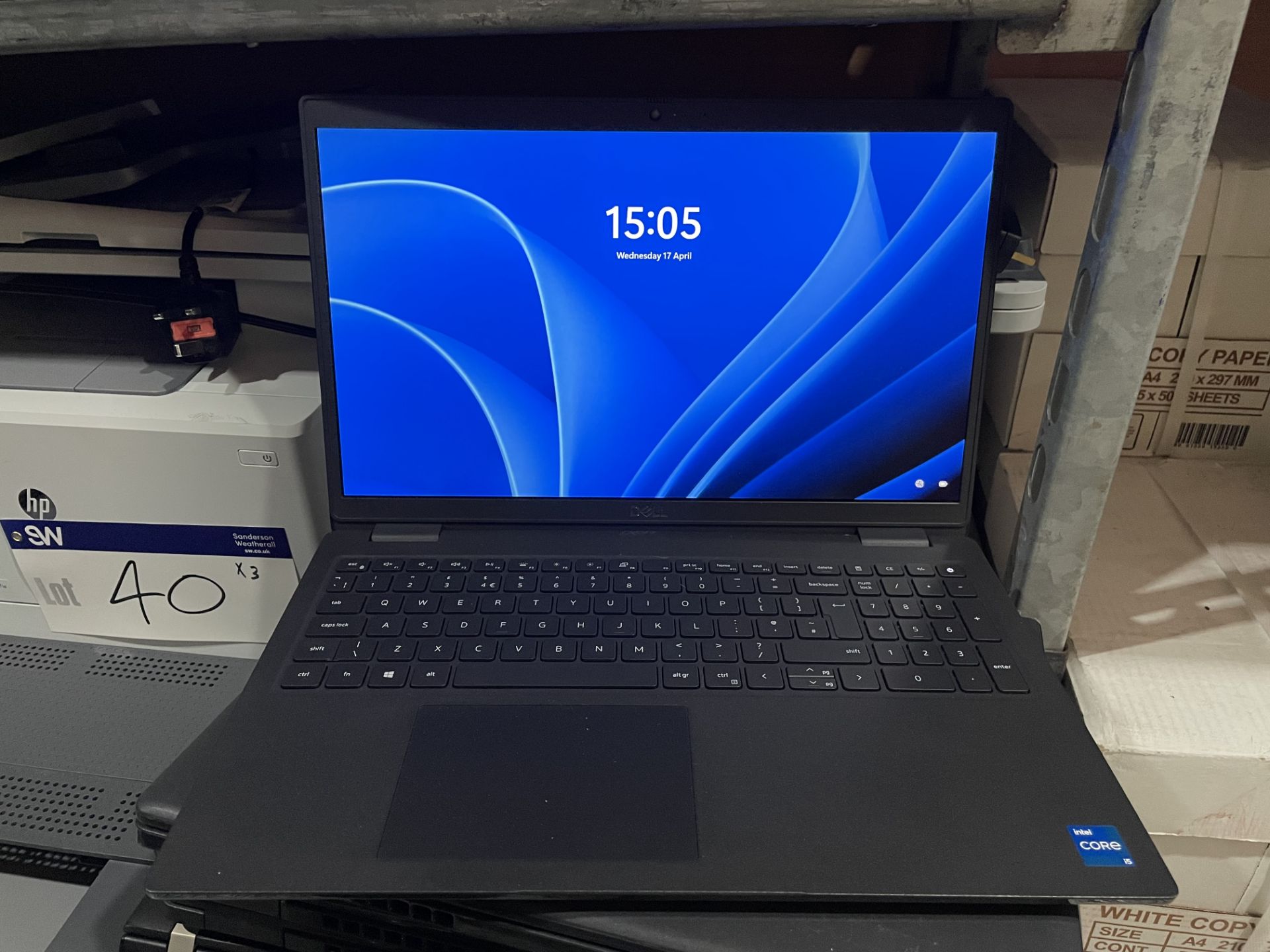 Dell Latitude 3520 Core i5 Laptop (Hard Drive Wiped) Please read the following important