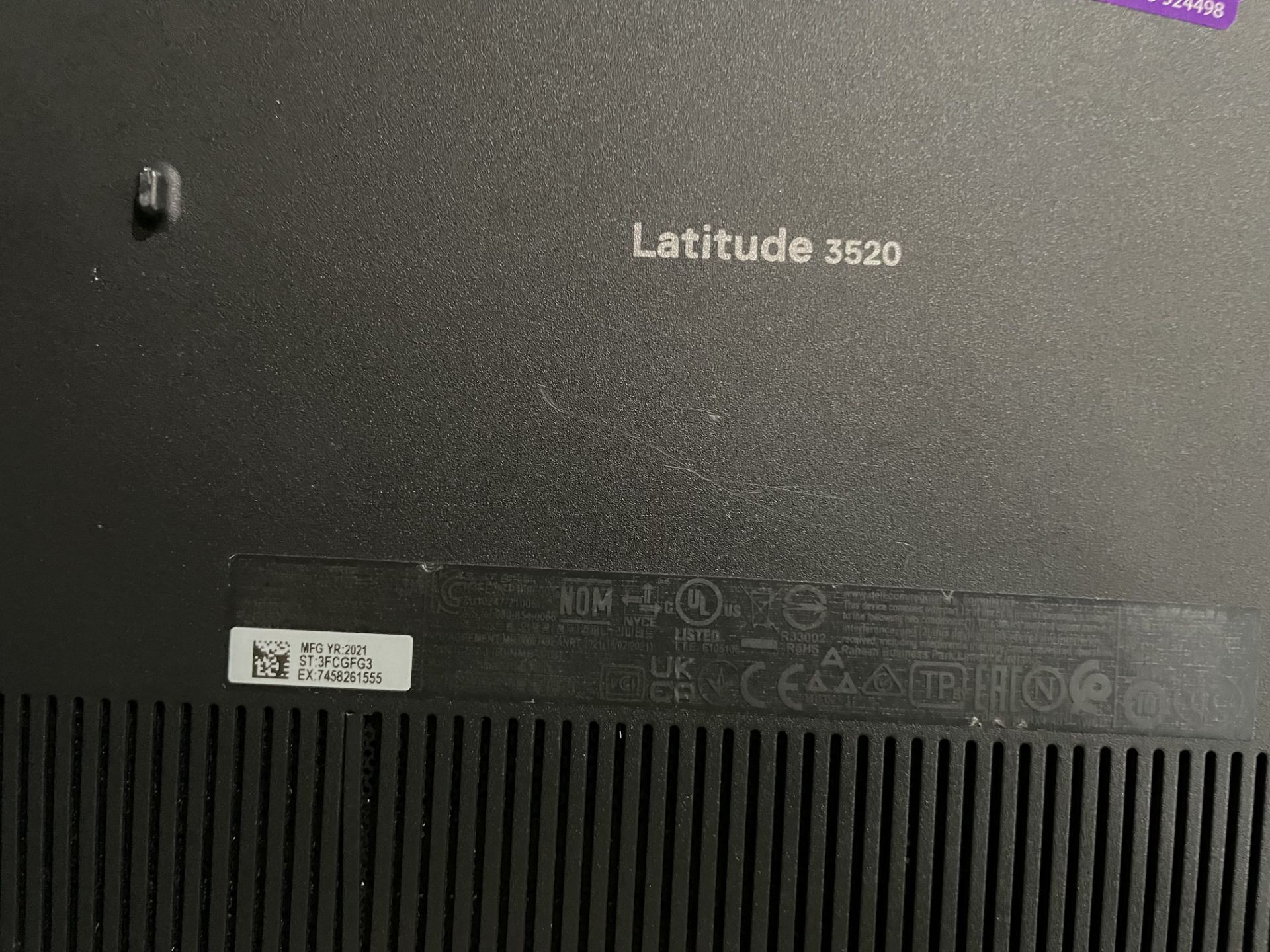 Dell Latitude 3520 Core i5 Laptop (Hard Drive Wiped) Please read the following important - Image 2 of 2