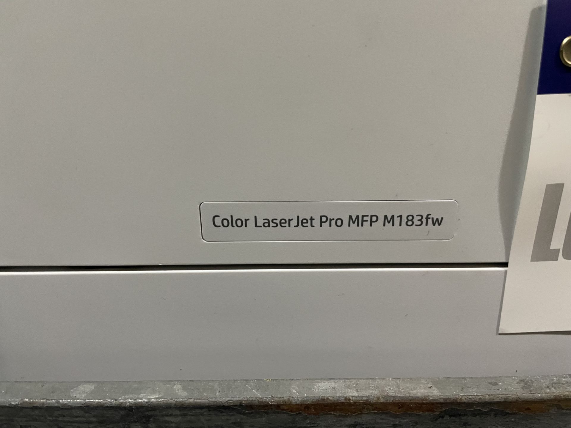 Two HP LaserJet Pro MFP M428fdw and One HP LaserJet Pro MFP M183fw Multifunction Printers Please - Image 3 of 7