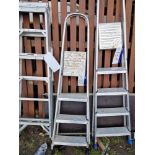 Four Rise Aluminium Step Ladder Please read the following important notes:- ***Overseas buyers - All
