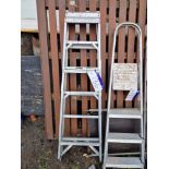 Six Rise Aluminium Step Ladder Please read the following important notes:- ***Overseas buyers -
