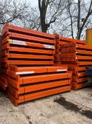 370 Redirack BEAMS (2000kg Per Pair), each beam approx. 2700mm x 95mm x 50mm (vendors comments -