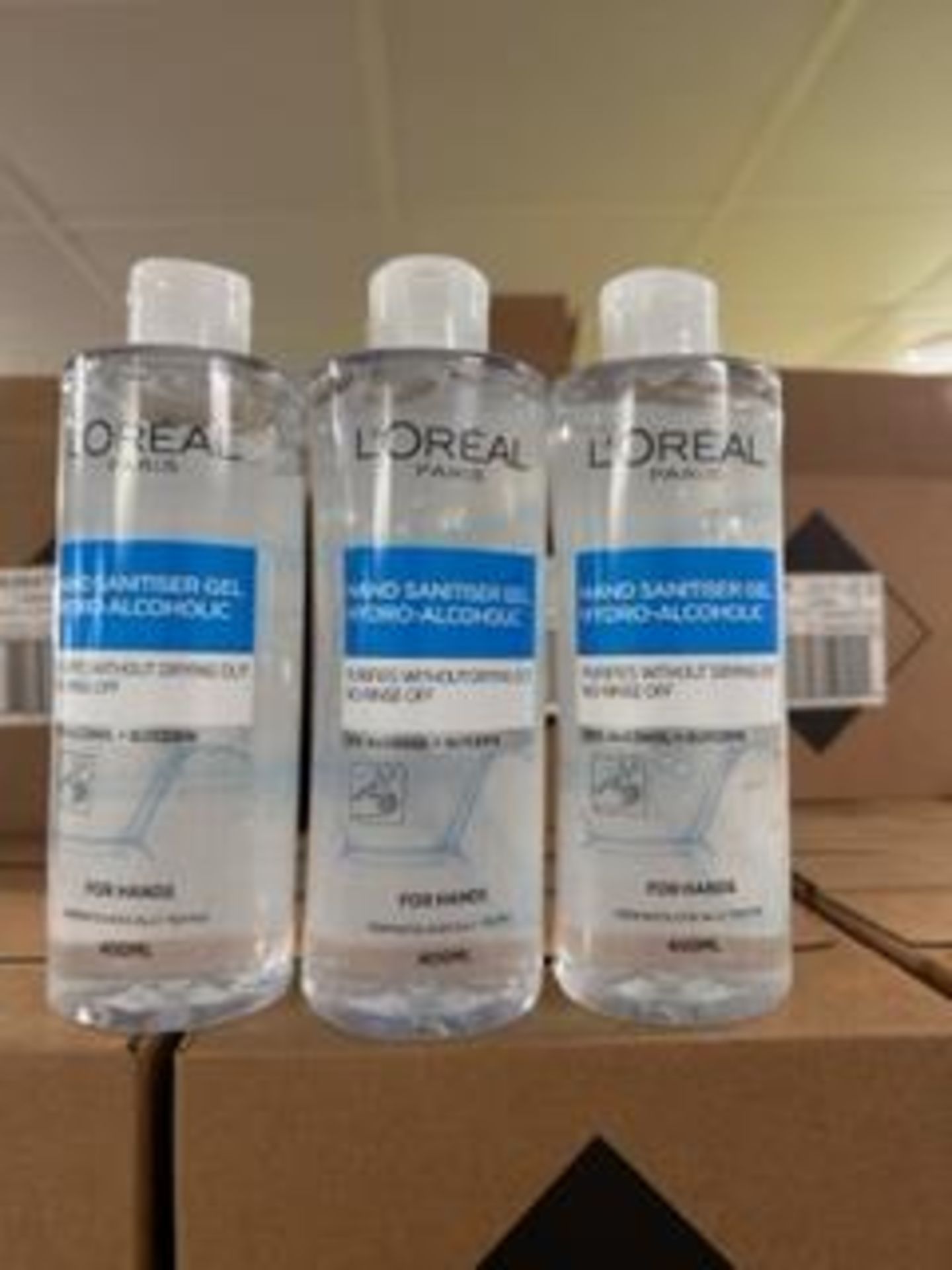 A Pallet Of Loreal Hand Sanitiser (392 Boxes Including 6 Hand Sanitisers In Each) (vendors