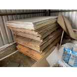 Assorted Timber, in one stack, including plywood etc. Please read the following important