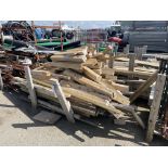 Timber Off-Cuts, in one area Please read the following important notes:- ***Overseas buyers - All