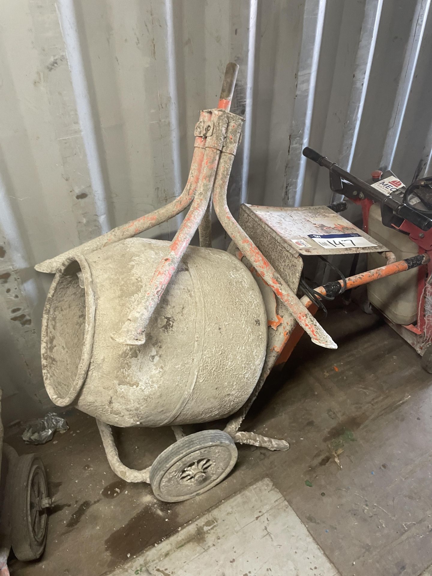 Electric Cement Mixer Please read the following important notes:- ***Overseas buyers - All lots