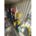 Loose Contents of Container, including fluids, kits, membrane, aerosols, piping (excluding lot