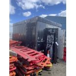 Steel Container, approx. 3.5m x 2.7m (excluding contents) (reserve removal until contents cleared)