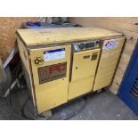 HPC AS45 Sigma Packaged Screw Compressor, year of manufacture 1991, 7.5 bar safe working pressure,