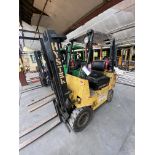 Hyster H1.50XL 1525kg cap. LPG Fork Lift Truck, serial no. C001B11623M, year of manufacture 1991,