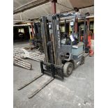 Hypsec HE4-15 1200kg cap. Electric Fork Lift Truck, serial no. 08081925, hours unknown, 4500mm