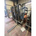 Nexen FGX25 2300kg cap. LPG Fork Lift Truck, serial no. X2E1826F, indicated hours unknown, with