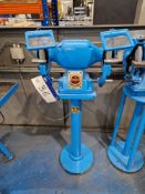 Twin Wheel Pedestal Grinder Please read the following important notes:- ***Overseas buyers - All
