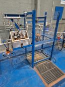 Bespoke Made Small Valve Clamp Test Rig, with Haskel Pneumatic Pump Please read the following